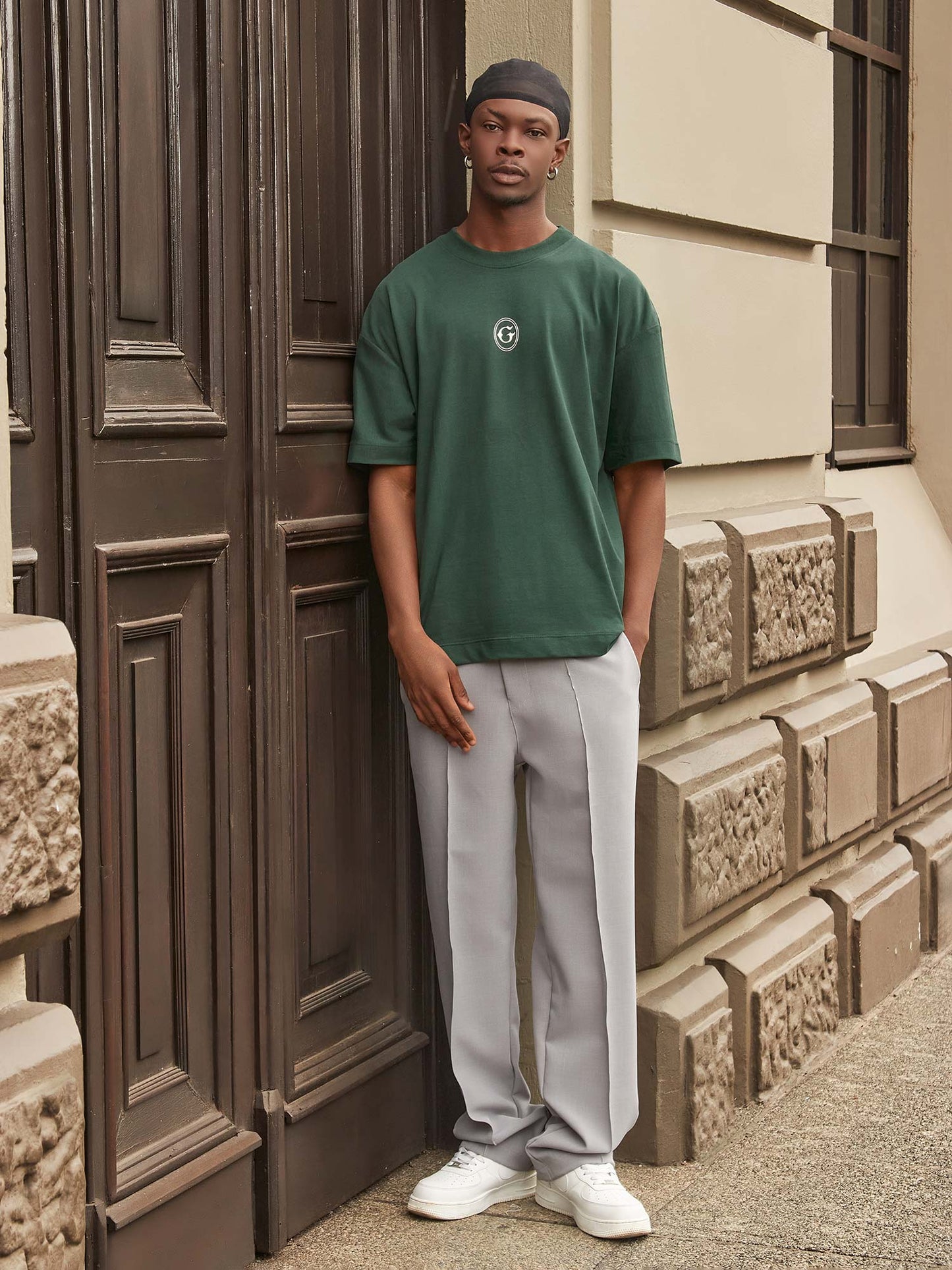 Pegged Pants Gris