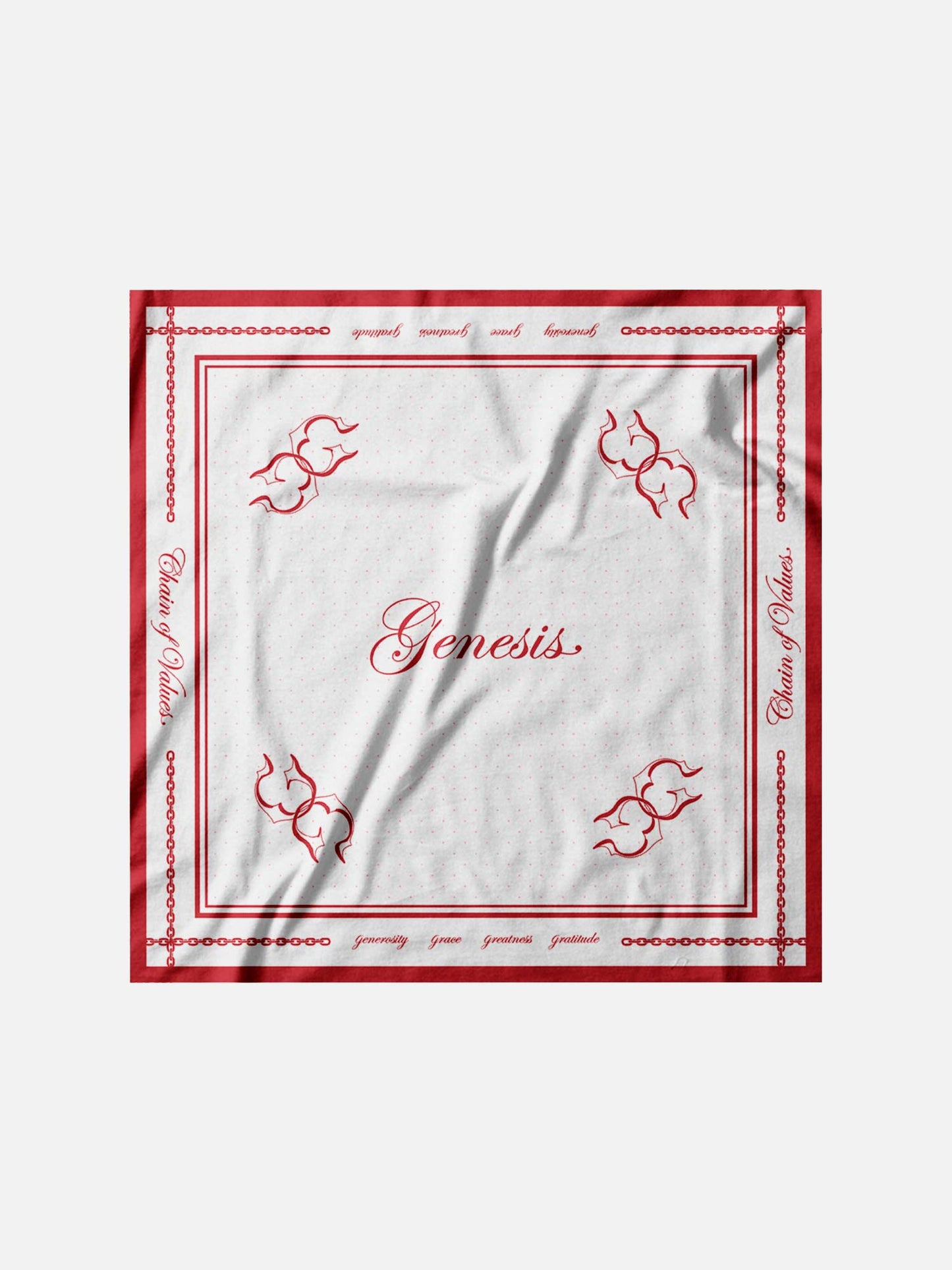 Bandana Values roja