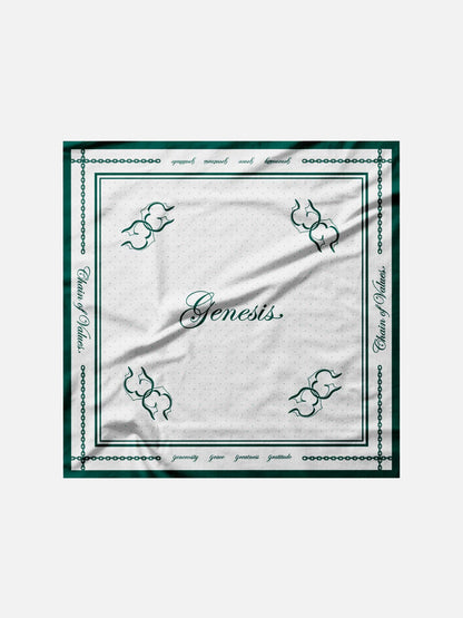 Bandana Values verde