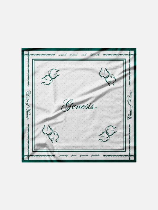 Bandana Values verde