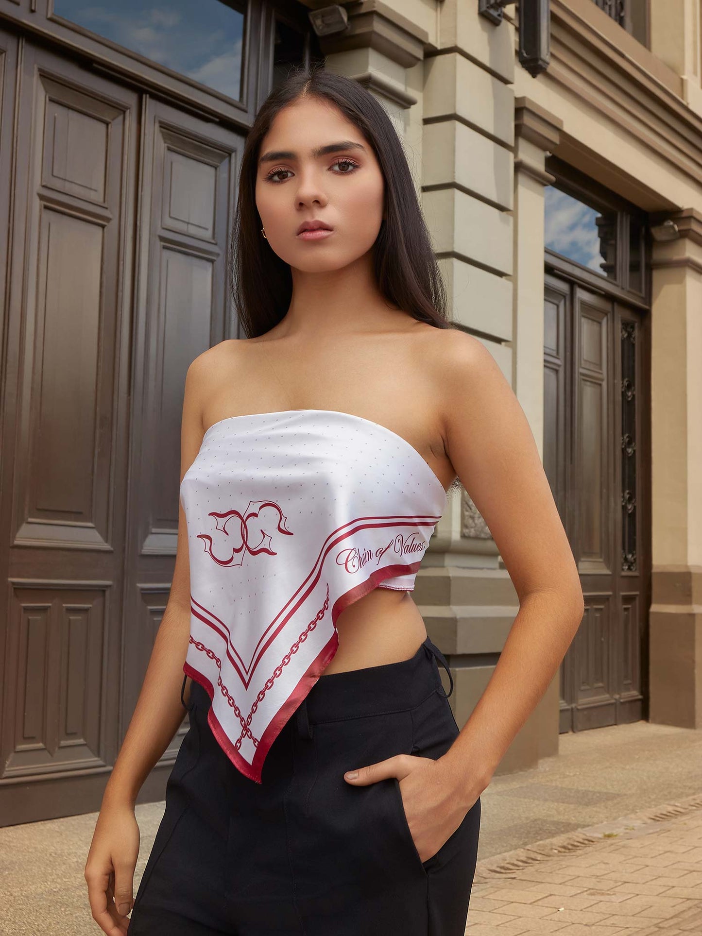 Bandana Values roja